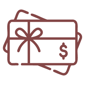 icon gift certificates